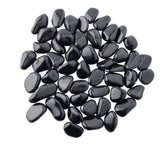 Lotus & Lapis Obsidian Tumblestone